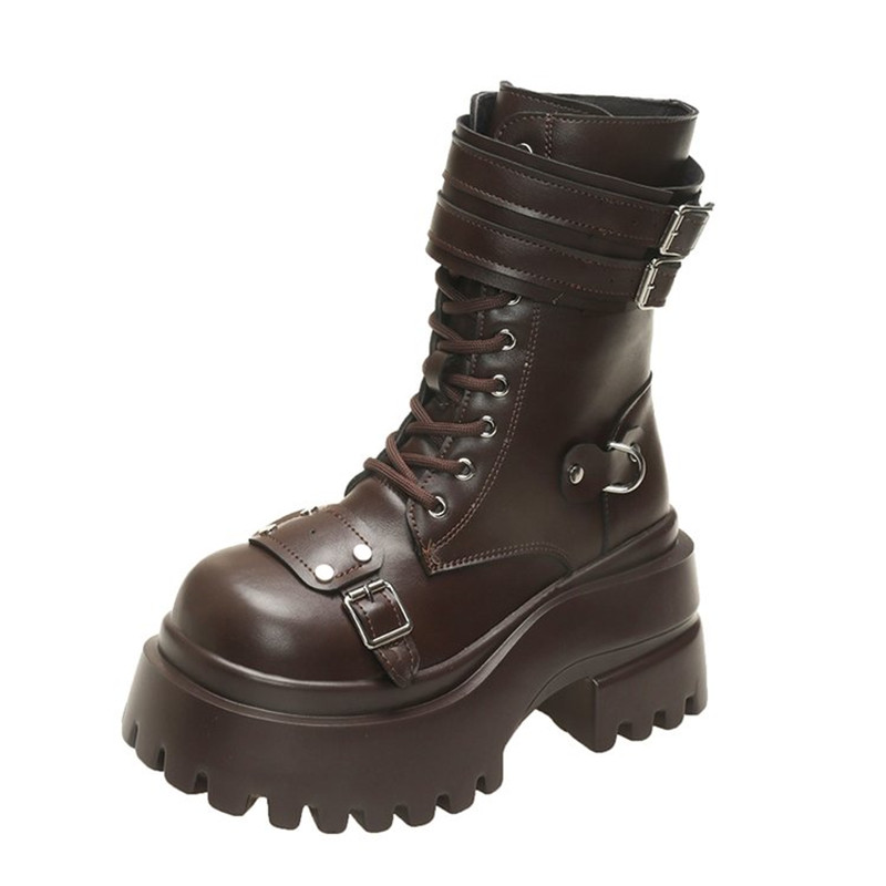 Zip Up Boots Short - Winter 2026 New Women Fashion Mid