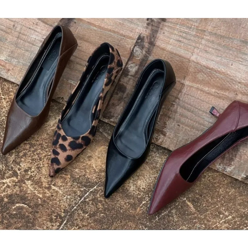 Women'S Heels - 2024 Women Sexy High Heels Burgundy