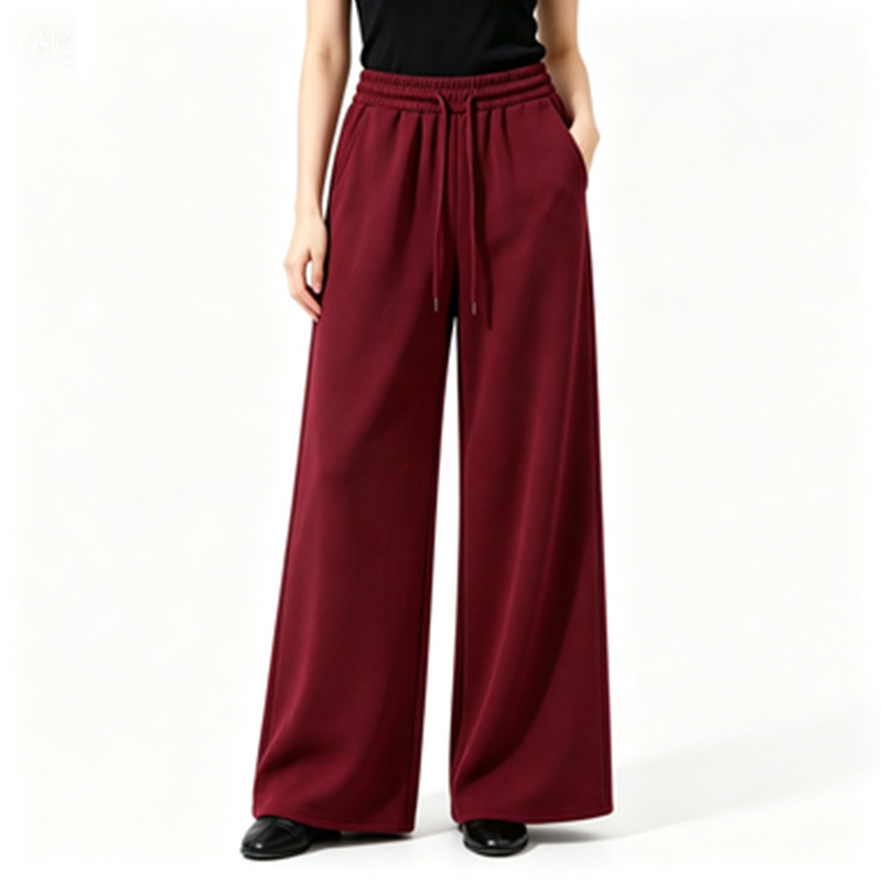 New Harajuku Wide Leg Sweatpan - Women Shoes Joggers ulasan dan harga