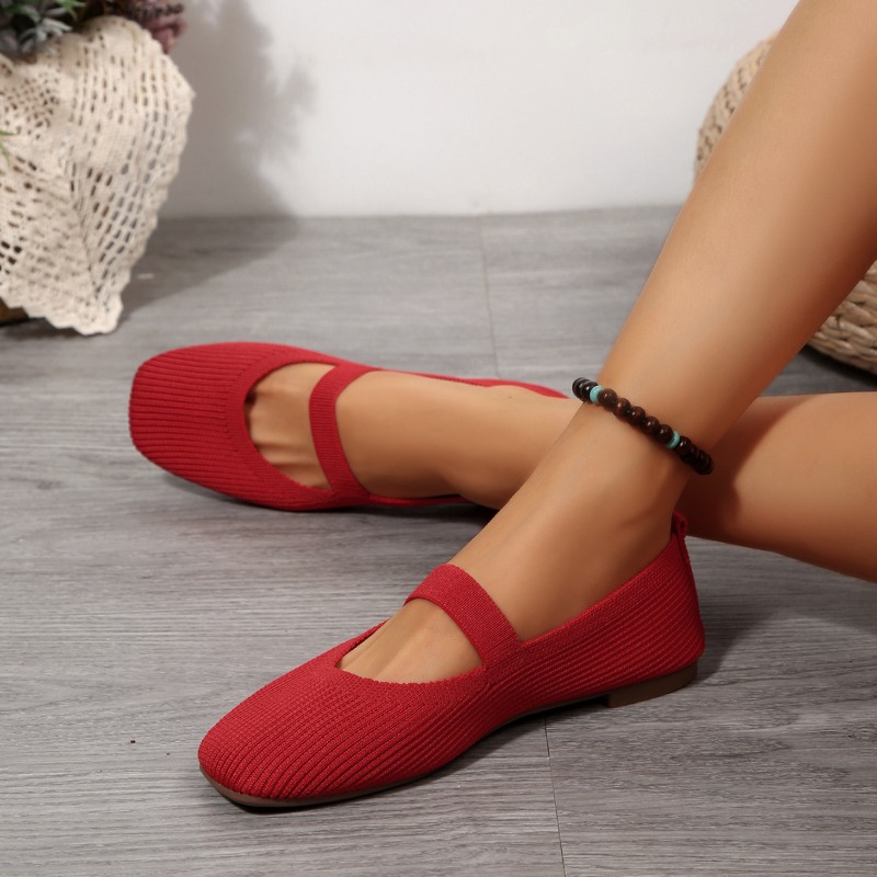 Women Casual Knitted Ballet Fl - Women'S Shoes Hey Dude ulasan dan harga