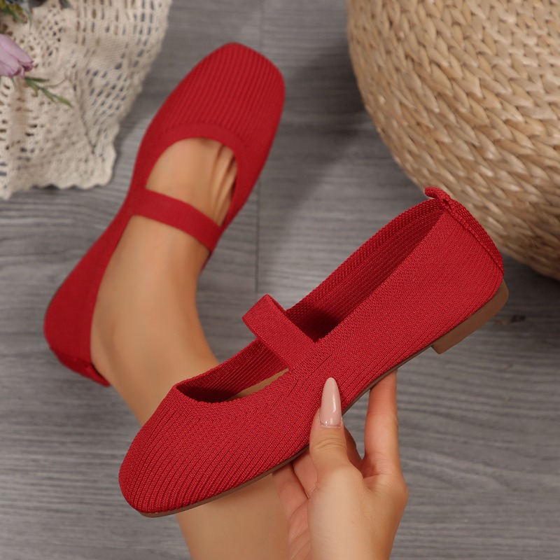 Women Casual Knitted Ballet Fl - Women'S Shoes Hey Dude ulasan dan harga