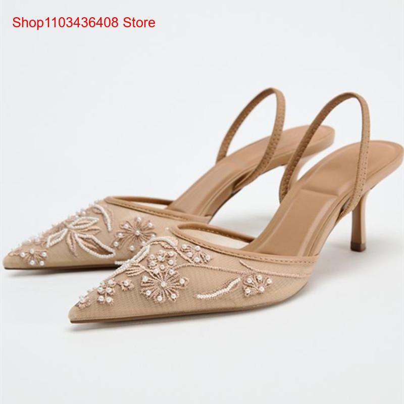 Summer and Autumn Pointed Fine - Women Shoes Luxury Brand ulasan dan harga