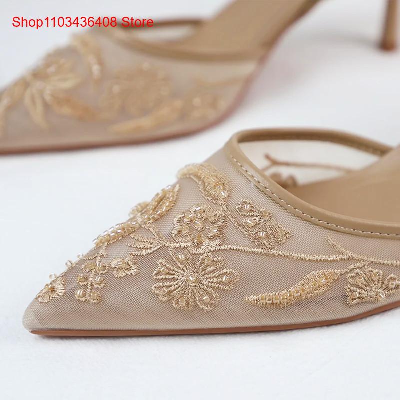 Summer and Autumn Pointed Fine - Women Shoes Luxury Brand ulasan dan harga