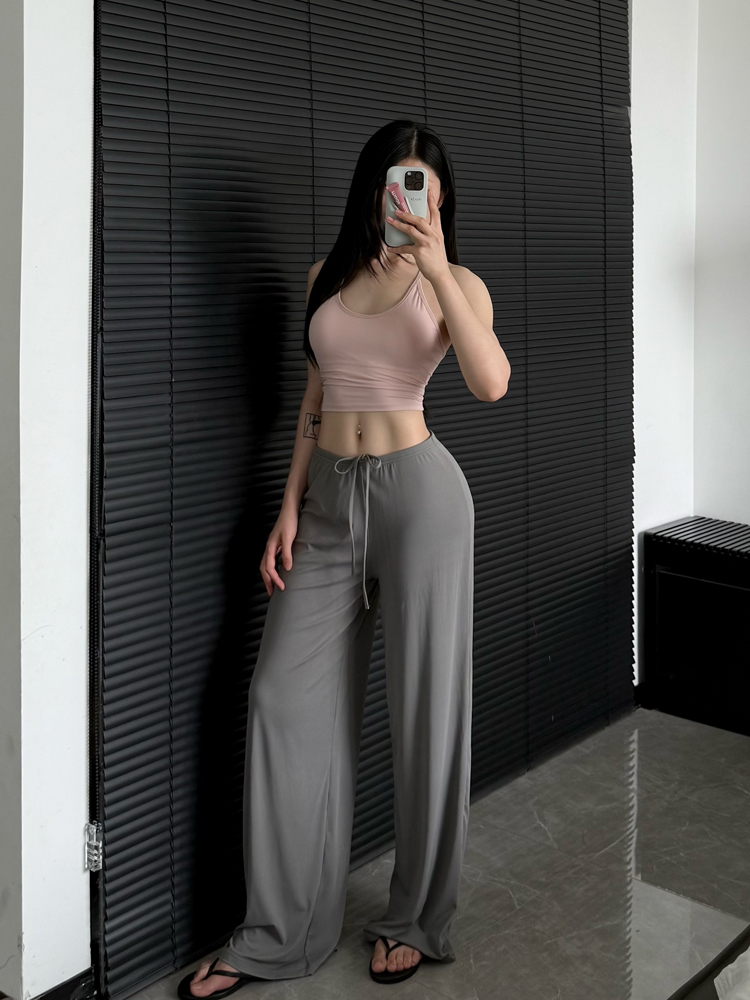Ctenkevet-High Waist Wide-Leg  - Women Shoes Joggers ulasan dan harga