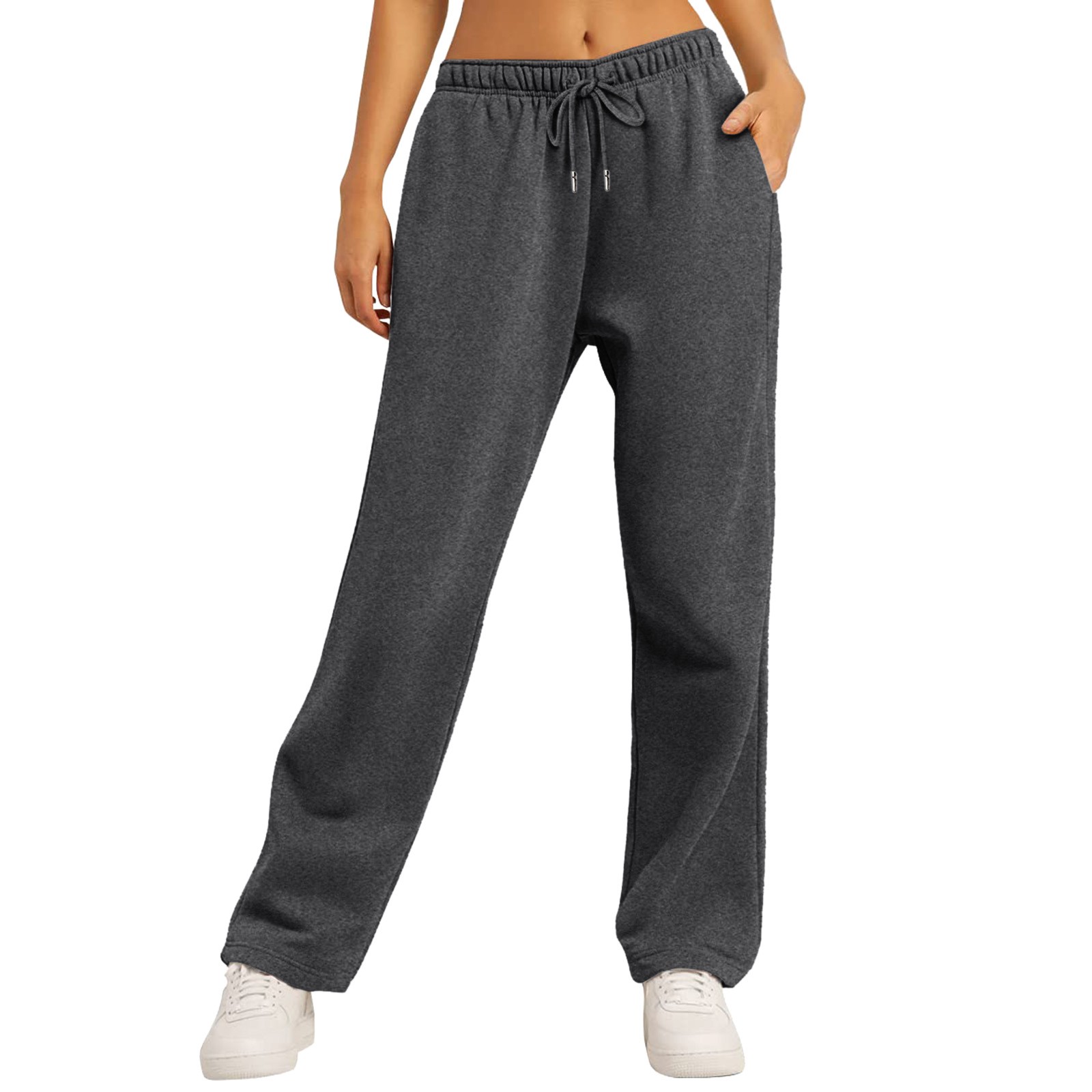 Women’s Fleece Lined Sweatpant - Women Shoes Joggers ulasan dan harga