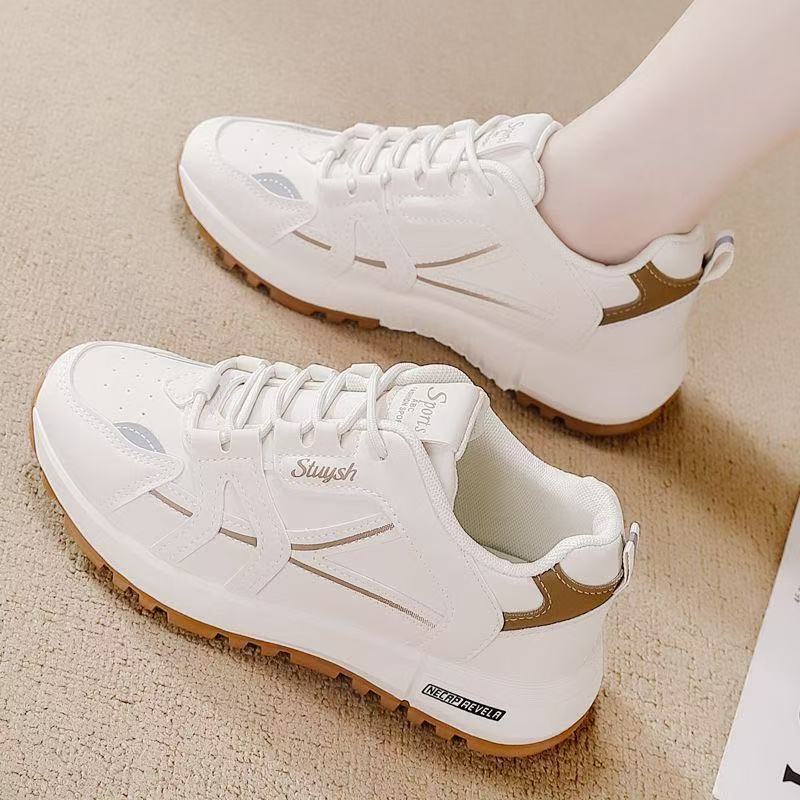 Women's Fashionable White Casu - Women'S Shoes Trendy ulasan dan harga