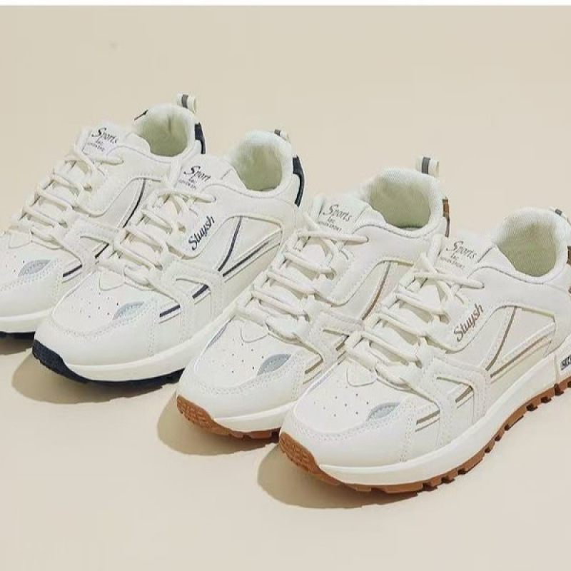 Women's Fashionable White Casu - Women'S Shoes Trendy ulasan dan harga