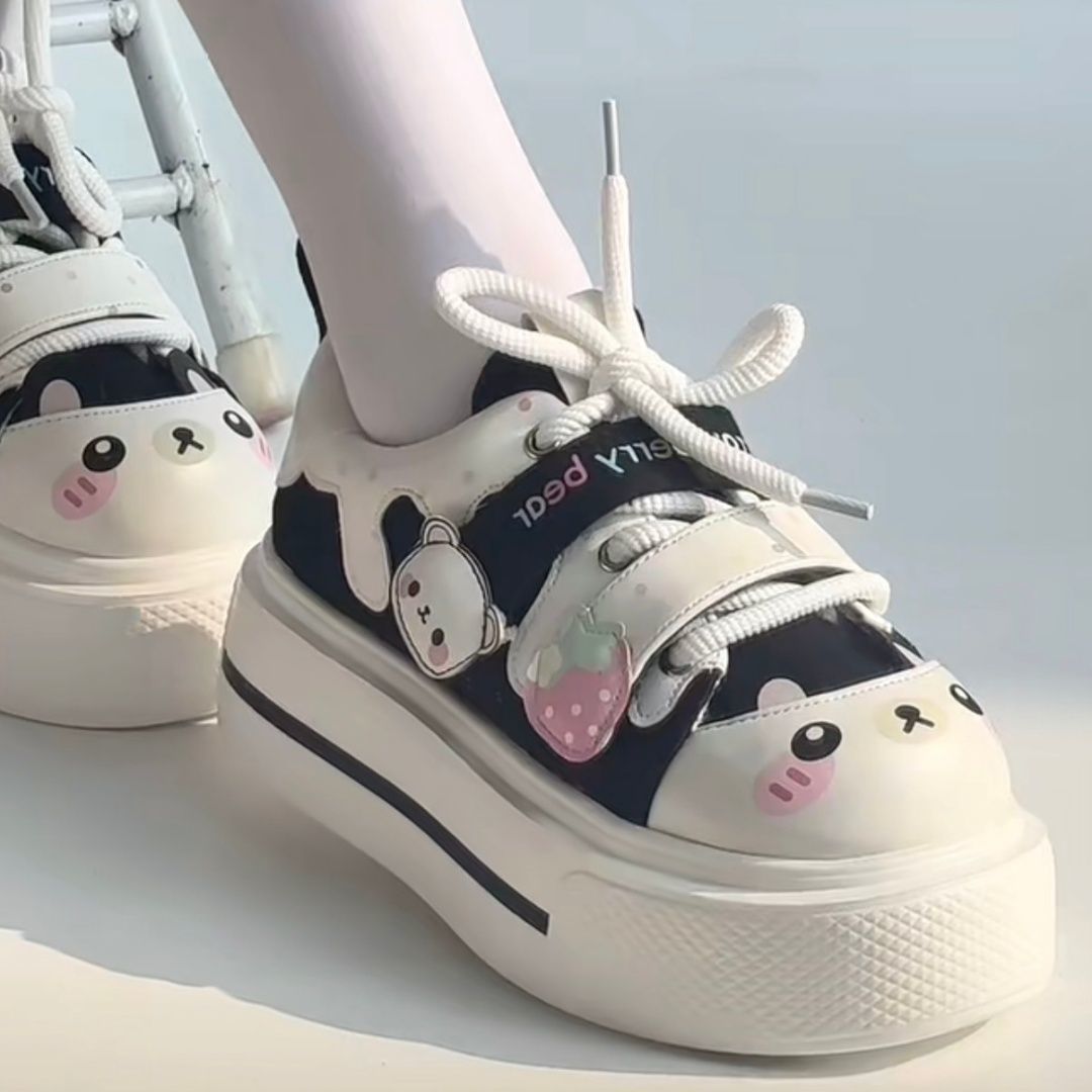 2026 Autumn New Cute Strawberr - Women'S Shoes Com ulasan dan harga