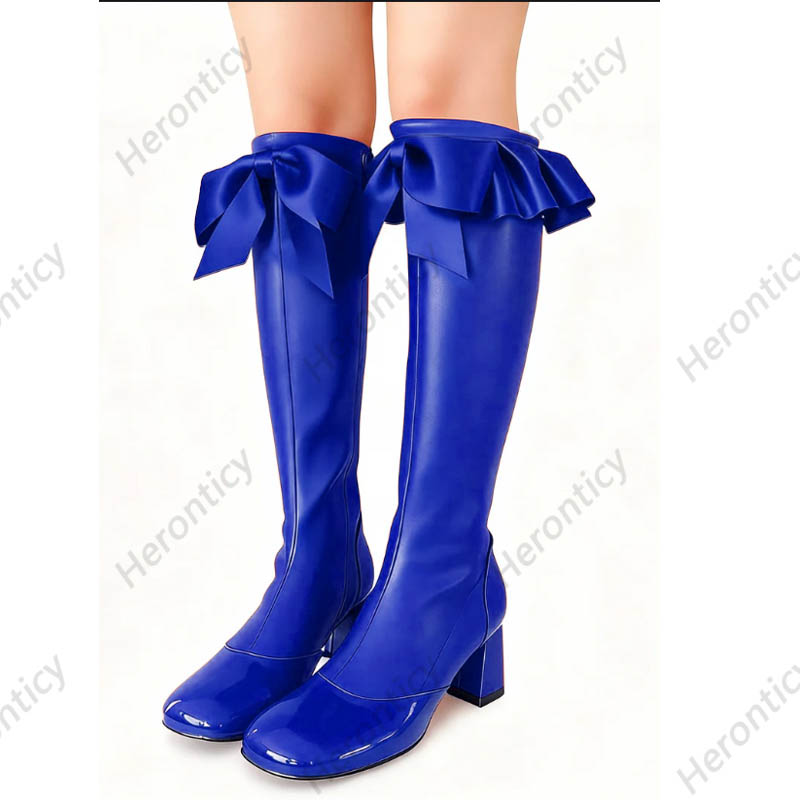 Heronticy Handmade Black Handc - Zip Up Boots Short ulasan dan harga