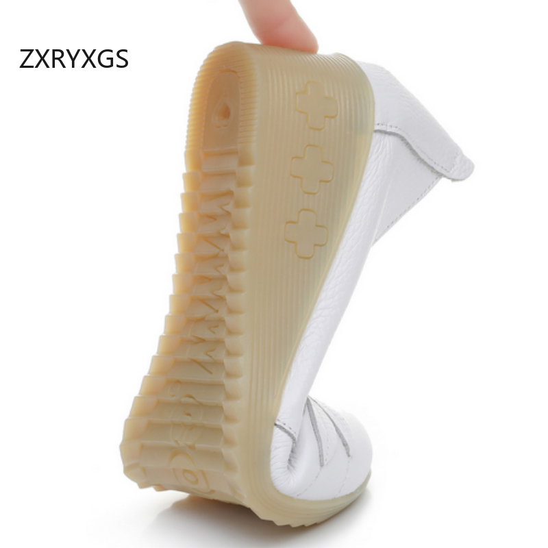 ZXRYXGS Premium Genuine Leathe - Women Shoes Size 4 In Cm ulasan dan harga