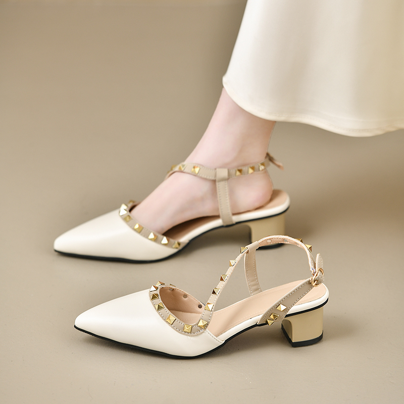 Women Shiny Back Buckle Strap  - Women'S Shoes Trendy ulasan dan harga
