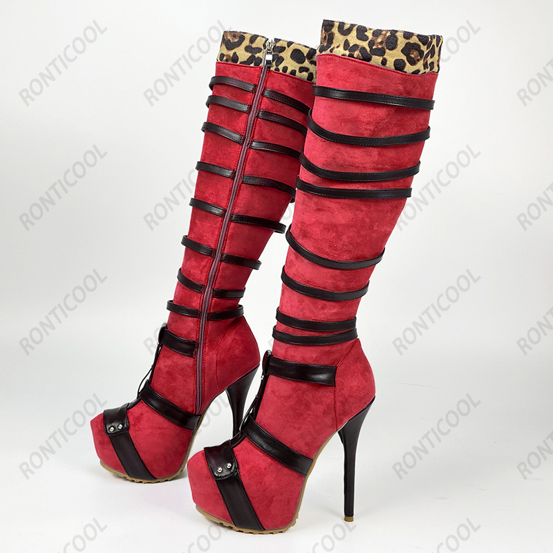 Ronticool Handmade Women Winte - Zip Up Boots Short ulasan dan harga