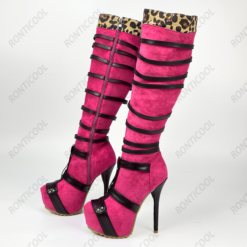 Ronticool Handmade Women Winte - Zip Up Boots Short ulasan dan harga