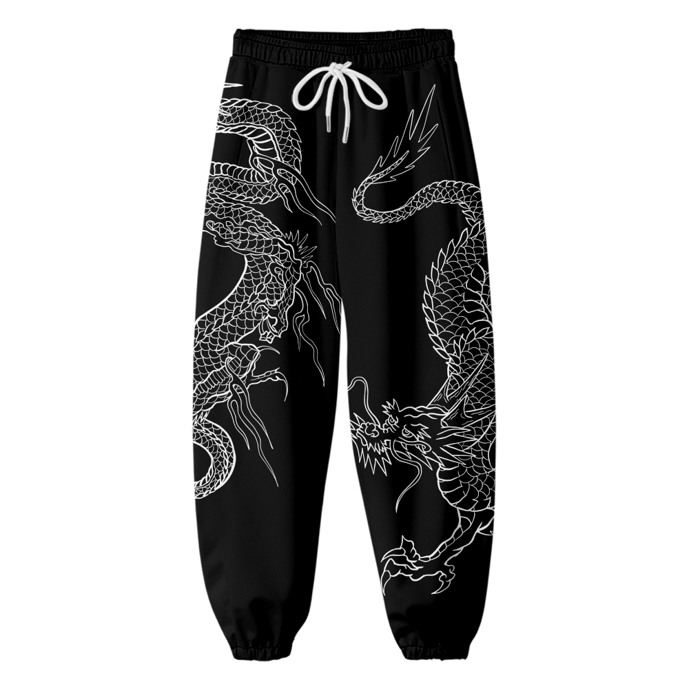 Anime Dragon 3D Sweatpants Fas - Women Shoes Joggers ulasan dan harga