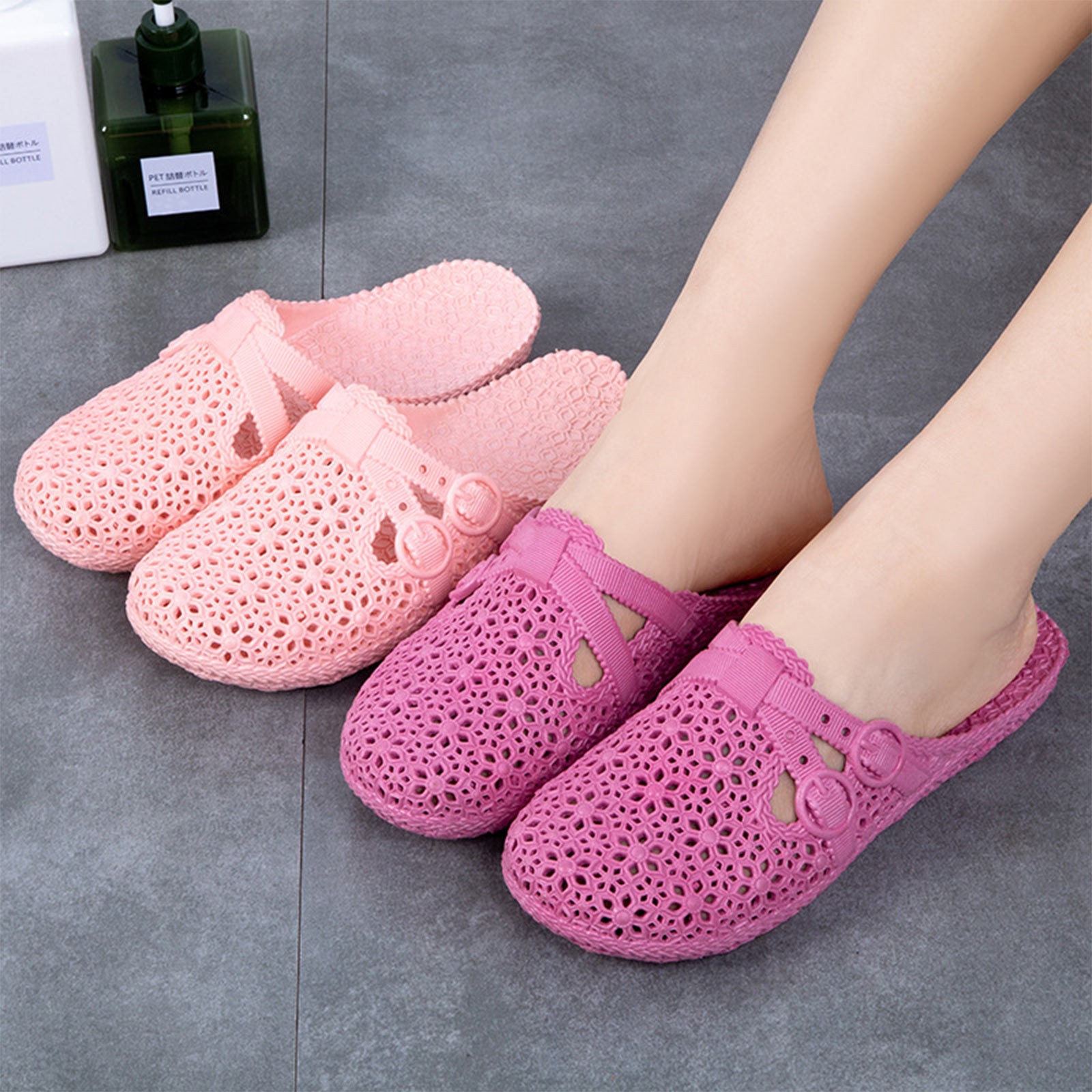 Wrap-Toe Breathable Slippers S - Women Shoes Model ulasan dan harga
