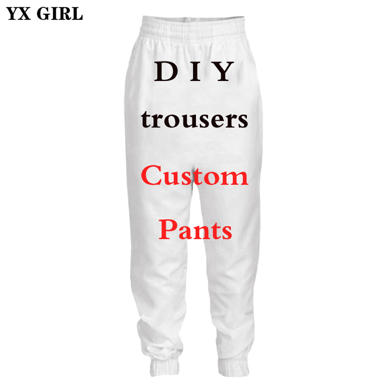 3D Print DIY Custom Design Men - Women Shoes Joggers ulasan dan harga