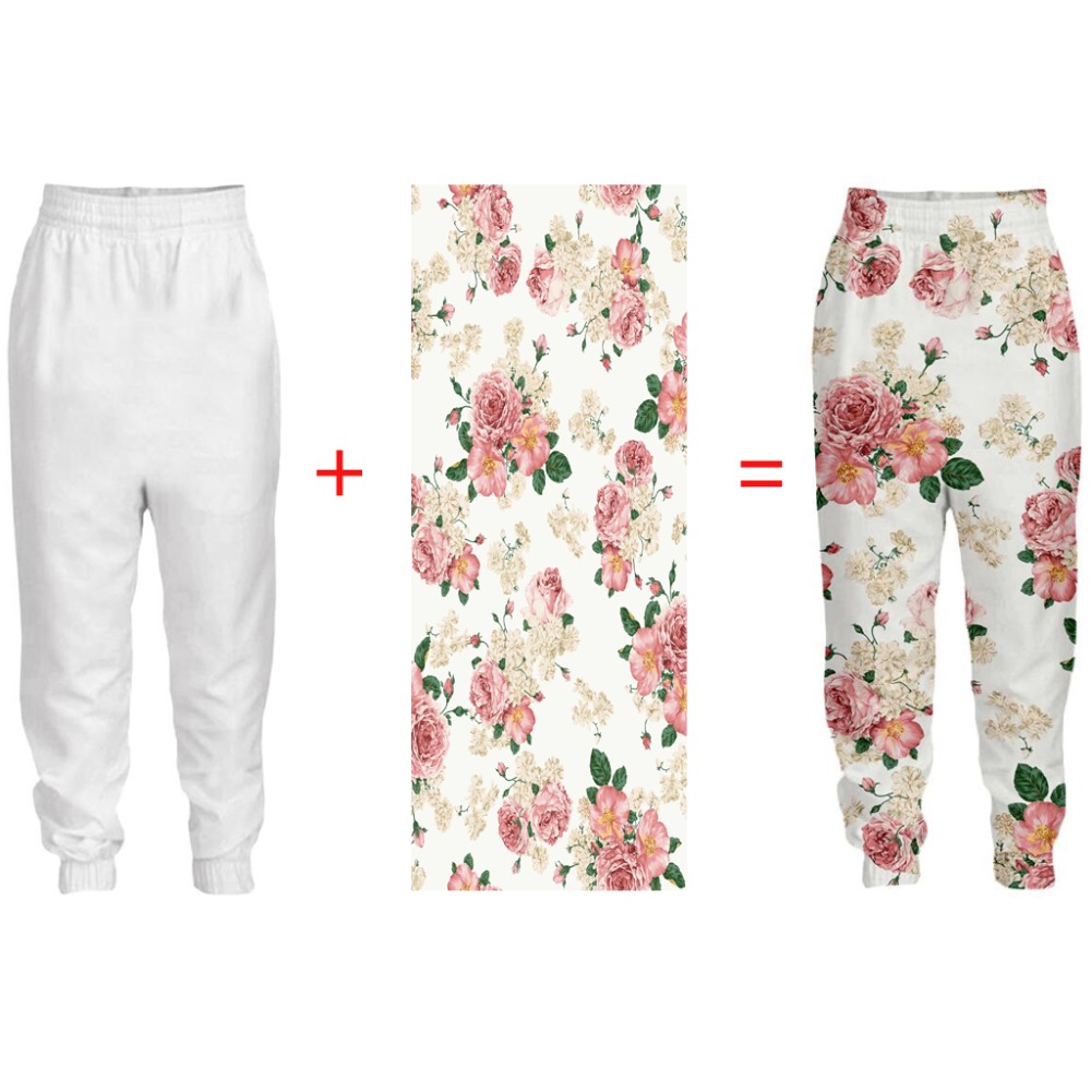3D Print DIY Custom Design Men - Women Shoes Joggers ulasan dan harga