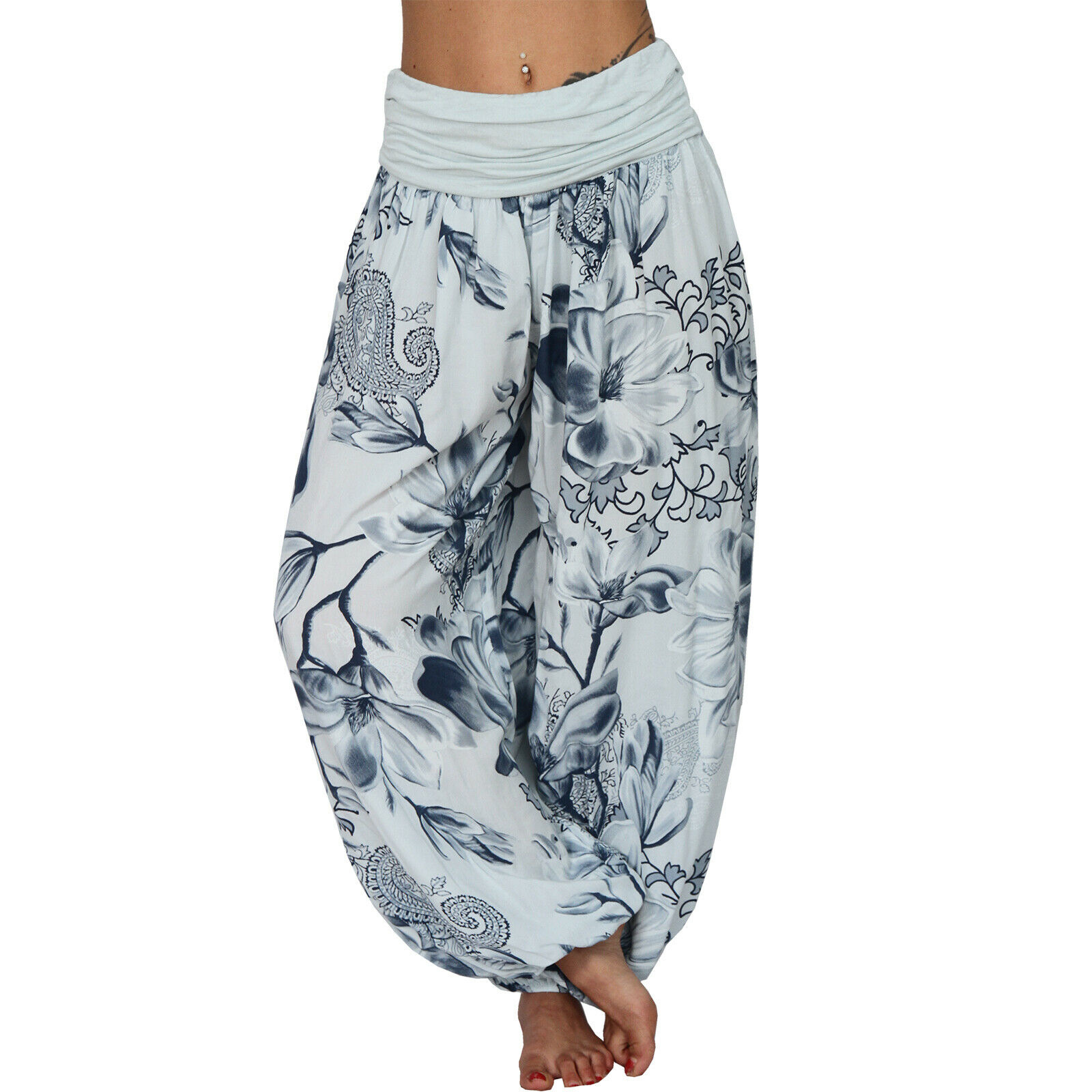 Women's Harem Pants Printed Lo - Women Shoes Joggers ulasan dan harga