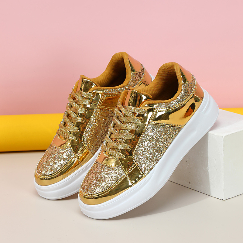 Fashion Sequin Shoes Women Cas - Women'S Shoes Trendy ulasan dan harga