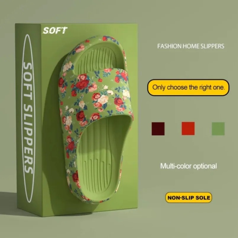 House Cloud Slippers Men Flora - Women'S Shoes Cloud ulasan dan harga