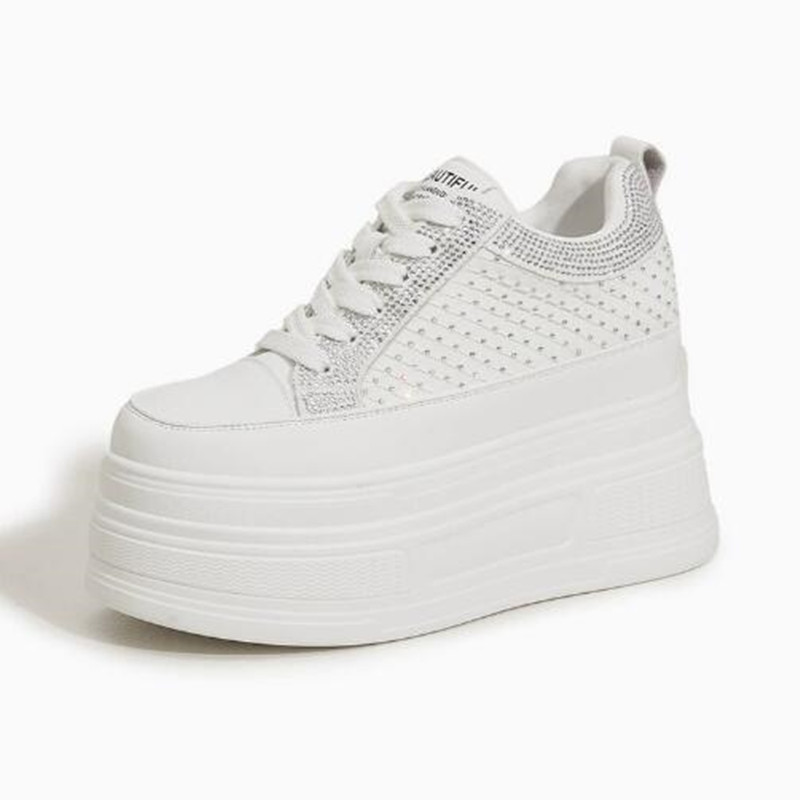 Luxury 9CM Air Mesh Synthetic  - Women Shoes Luxury Brand ulasan dan harga