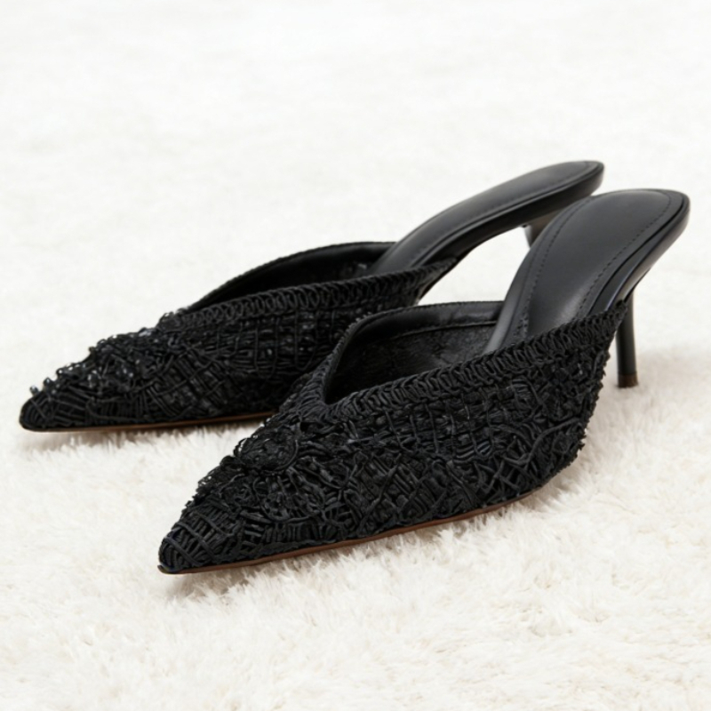 Weave String Beads Elegant Wom - Women Shoes Luxury Brand ulasan dan harga