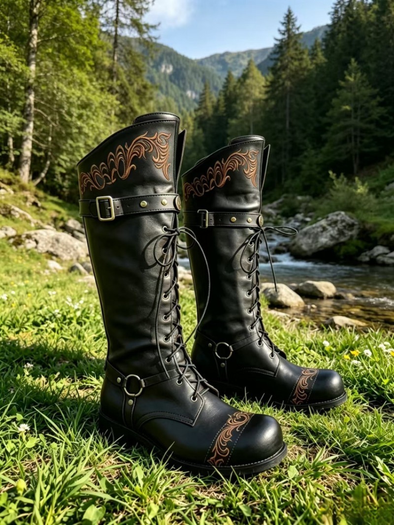 Women Knee High Boots Autumn W - Women'S Shoes Easy Street ulasan dan harga
