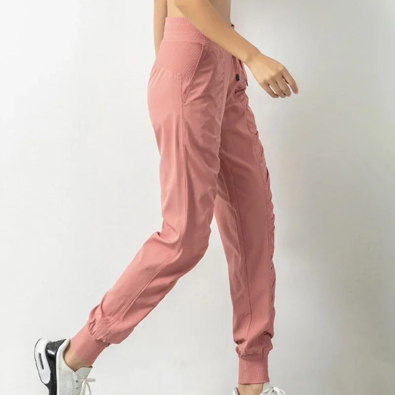 Sweatpants Fabric Drawstring R - Women Shoes Joggers ulasan dan harga