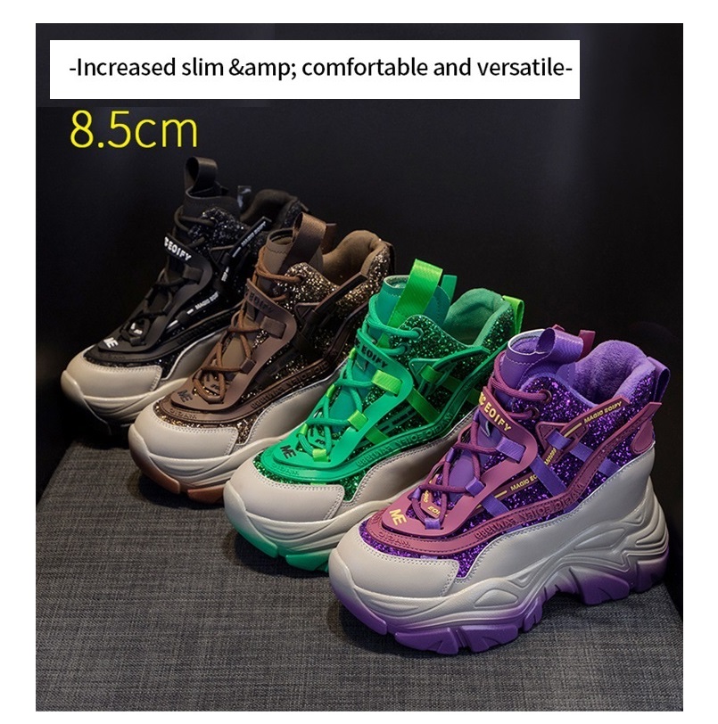 2025 Women's Hidden Wedge Snea - Women'S Shoes Com ulasan dan harga