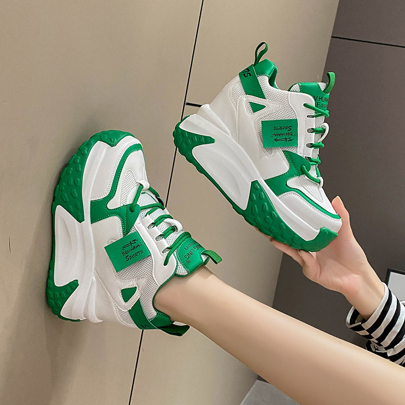 9.5CM Women High Platform Snea - Women'S Shoes Com ulasan dan harga
