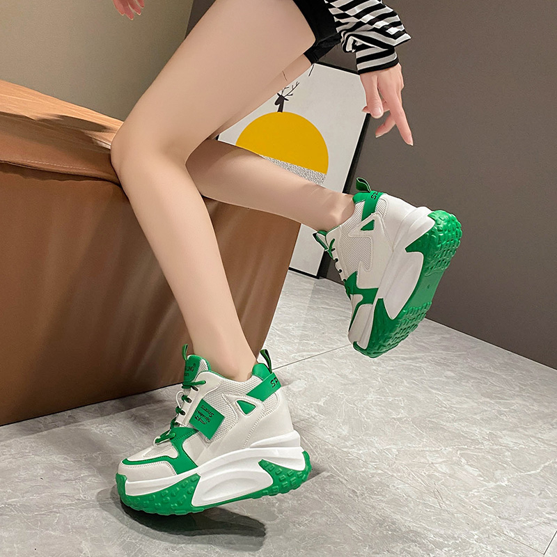 9.5CM Women High Platform Snea - Women'S Shoes Com ulasan dan harga