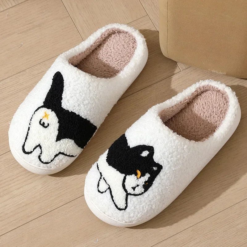 1 Pair Unisex Fluffy Cotton An - Women'S Shoes Trendy ulasan dan harga