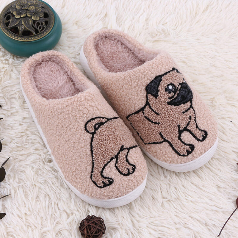 1 Pair Unisex Fluffy Cotton An - Women'S Shoes Trendy ulasan dan harga