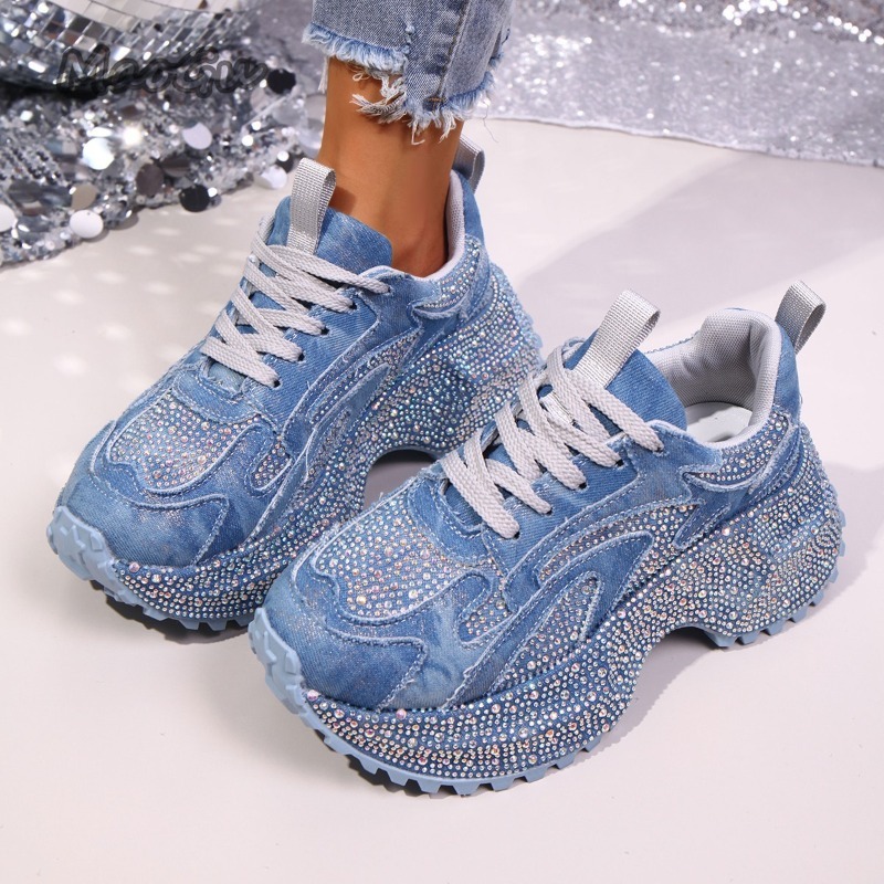 Fashion Rhinestone Women's Chu - Women'S Shoes Com ulasan dan harga