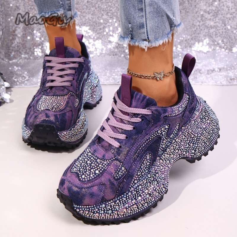 Fashion Rhinestone Women's Chu - Women'S Shoes Com ulasan dan harga