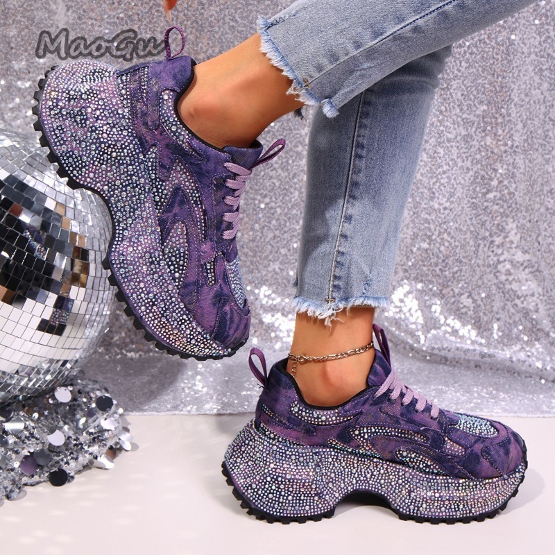 Fashion Rhinestone Women's Chu - Women'S Shoes Com ulasan dan harga