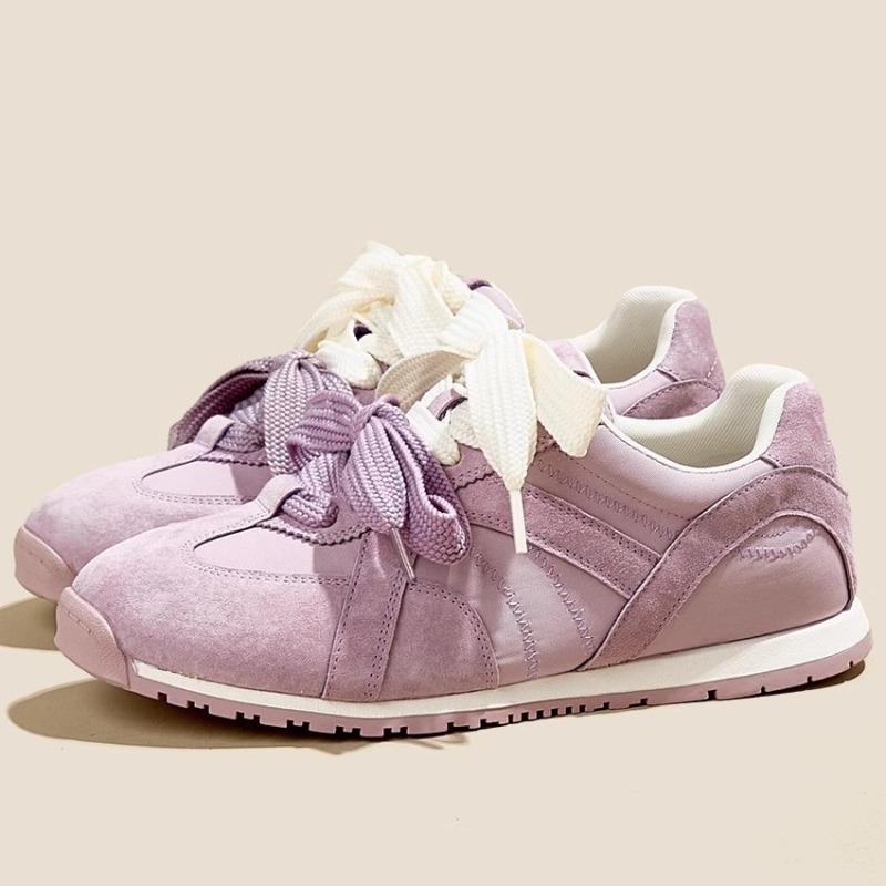 Purple Genuine Leather Casual  - Women'S Shoes Trendy ulasan dan harga