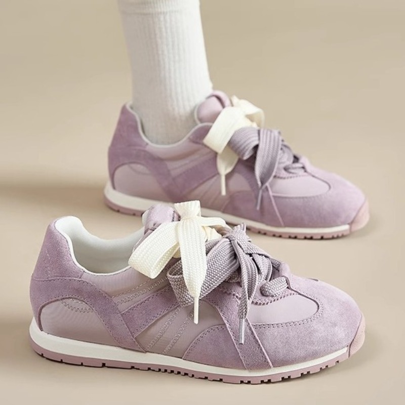 Purple Genuine Leather Casual  - Women'S Shoes Trendy ulasan dan harga