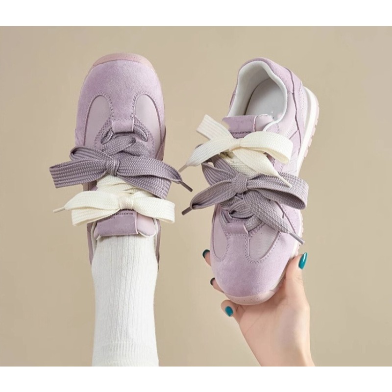 Purple Genuine Leather Casual  - Women'S Shoes Trendy ulasan dan harga