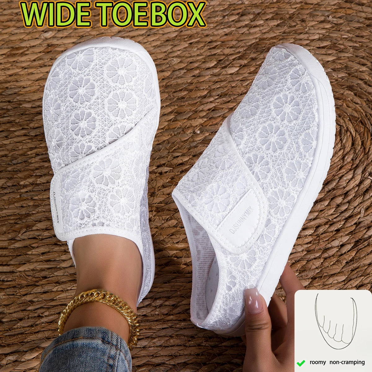 DJSUNNYMIX Summer Casual Ortho - Women'S Shoes For Wide Feet ulasan dan harga