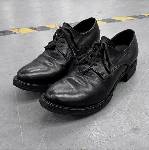 Hot Men Black Cow Real Leather - Women Shoes Size 4 In Cm ulasan dan harga