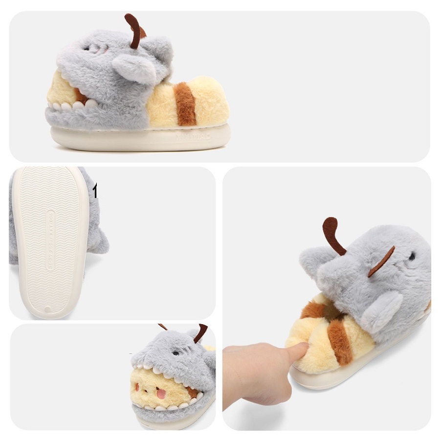 New ins funny shark bee slippe - Women'S Shoes Cloud ulasan dan harga