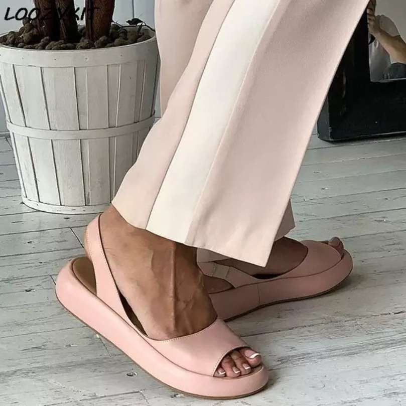 Flat Sandal Slipper Woman Clou - Women'S Shoes Cloud ulasan dan harga
