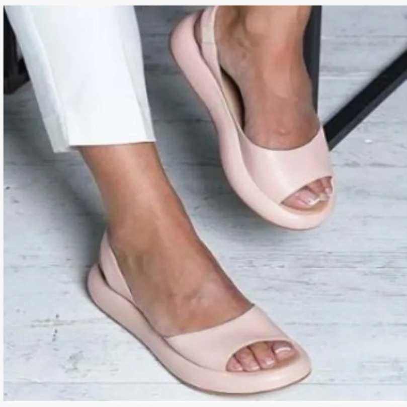 Flat Sandal Slipper Woman Clou - Women'S Shoes Cloud ulasan dan harga