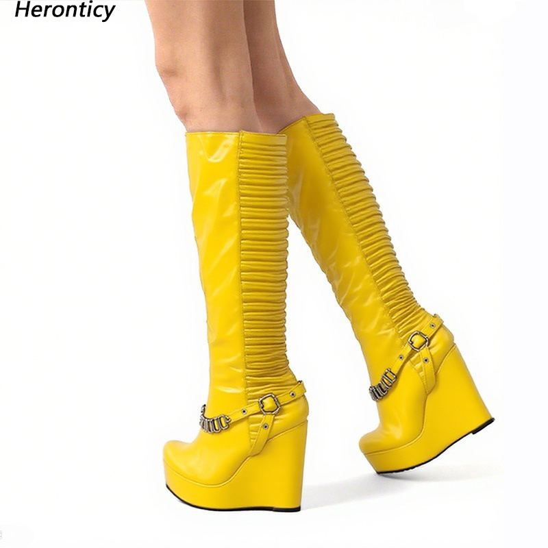 Heronticy Handmade Women Winte - Zip Up Boots Short ulasan dan harga