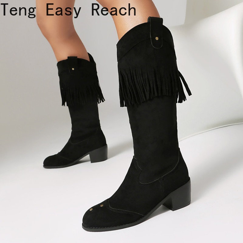2025 Winter New Elegant High B - Women'S Shoes Easy Street ulasan dan harga