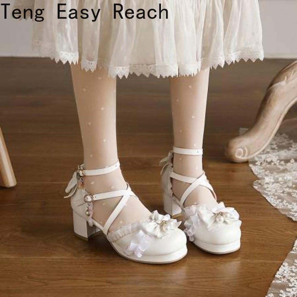 Women's White Beige Pink Sanda - Women'S Shoes Easy Street ulasan dan harga