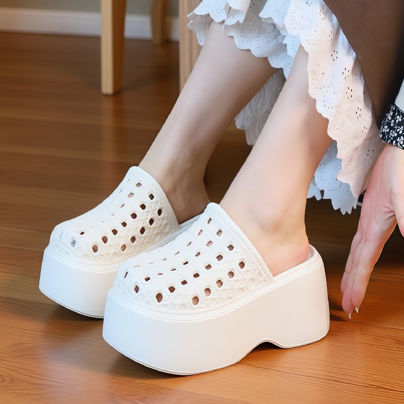 Chunky Thick Sole 7cm Platform - Women Shoes Model ulasan dan harga
