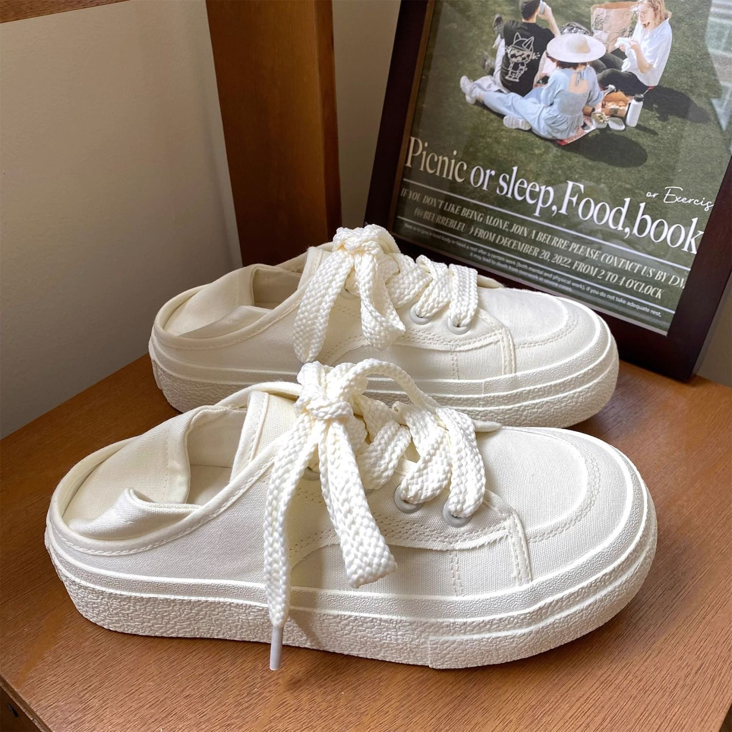 Trendy Korean Made Canvas Snea - Women'S Shoes Trendy ulasan dan harga