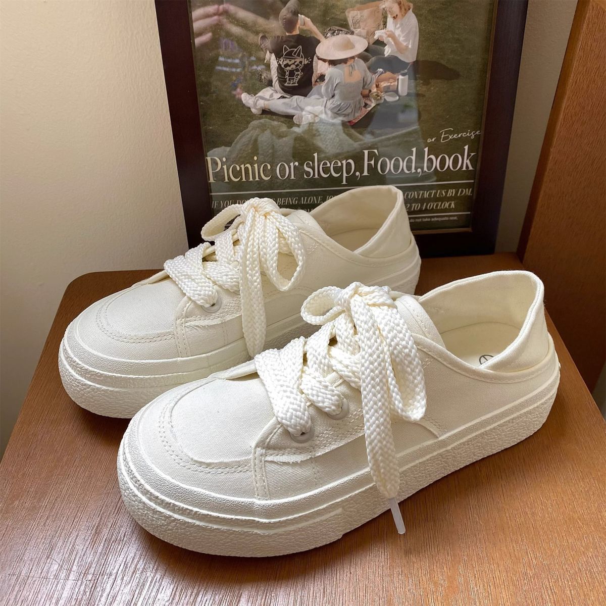 Trendy Korean Made Canvas Snea - Women'S Shoes Trendy ulasan dan harga